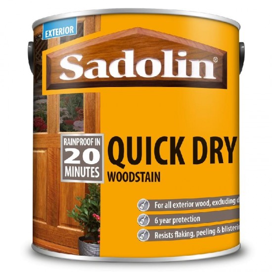 Sadolin Quick Dry Woodstain - Teak - 2.5L