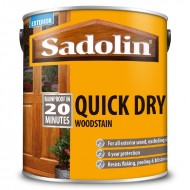 Sadolin Quick Dry Woodstain - Mahogany - 2.5L
