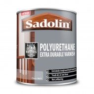 Sadolin Polyurethane Extra Durable Varnish - Clear Matt - 1L