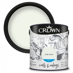 Crown Matt Breatheasy Solvent Free - Milk White - 2.5L