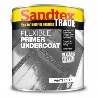 Sandtex Flexible Primer Undercoat - White - 2.5L