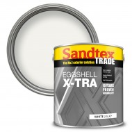 Sandtex Eggshell X-Tra - White - 2.5L