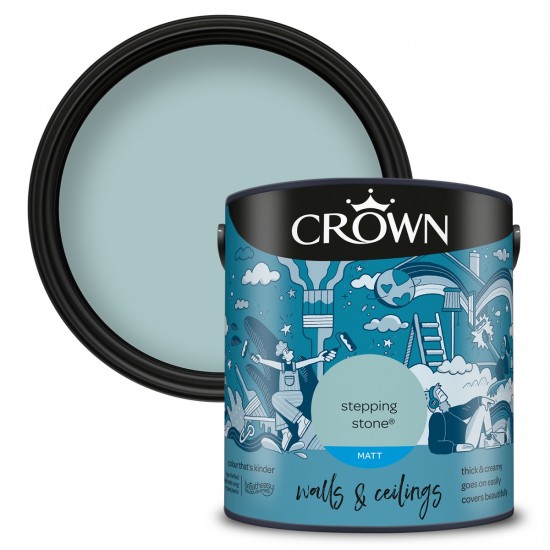 Crown Matt Breatheasy Solvent Free - Stepping Stone - 2.5L