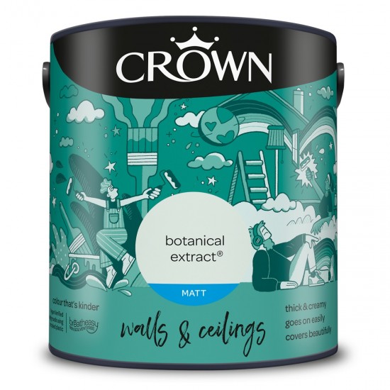 Crown Matt Breatheasy Solvent Free - Botanical Extract - 2.5L