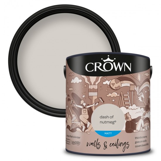 Crown Matt Breatheasy Solvent Free - Dash of Nutmeg - 2.5L