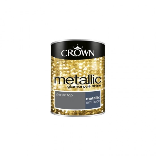 Crown Metallic Glamorous Shine - Granite Top - 1.25L