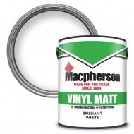 Macpherson Emulsion Vinyl Matt White - 5L