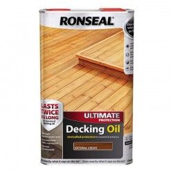 Ronseal Ultimate Decking Oil - Cedar - 5L