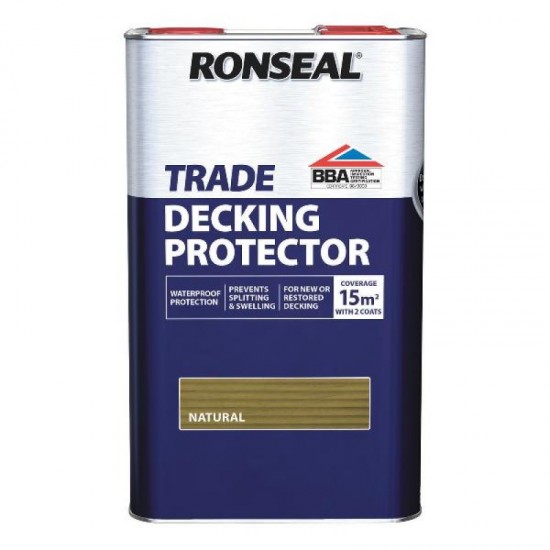 Ronseal Trade Decking Protector - Natural 5L