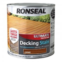 Ronseal Ultimate Decking Stain - Cedar 2.5L