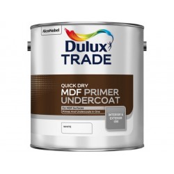 Dulux Trade Quick Dry MDF Primer Undercoat - White - 2.5L
