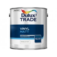 Dulux Trade 2.5L Vinyl Matt - Pure Brilliant White Finish