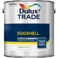Dulux Trade 2.5L Eggshell - Pure Brilliant White
