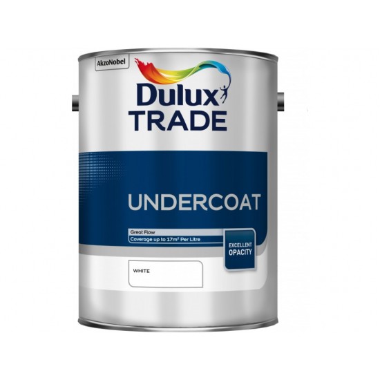 Dulux Trade 5L Undercoat - White Finish