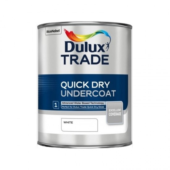 Dulux Trade 2.5L Quick Dry Undercoat - White Finish