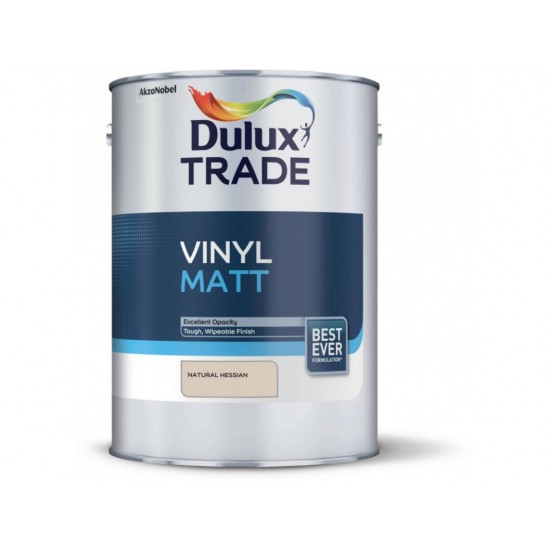 Dulux Trade 5L Vinyl Matt - Natural Hessian Finish