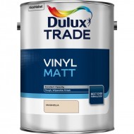 Dulux Trade 5L Vinyl Matt - Magnolia Finish