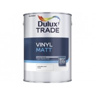 Dulux Trade 5L Vinyl Matt - White Finish