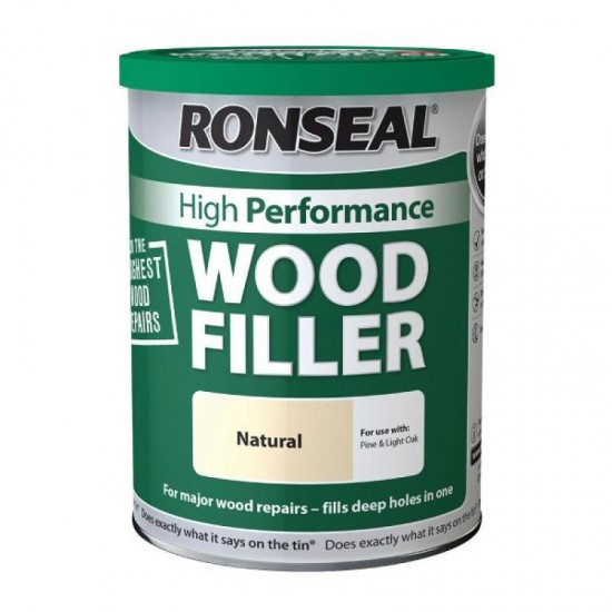 Ronseal High Performance Wood Filler - Natural - 1kg