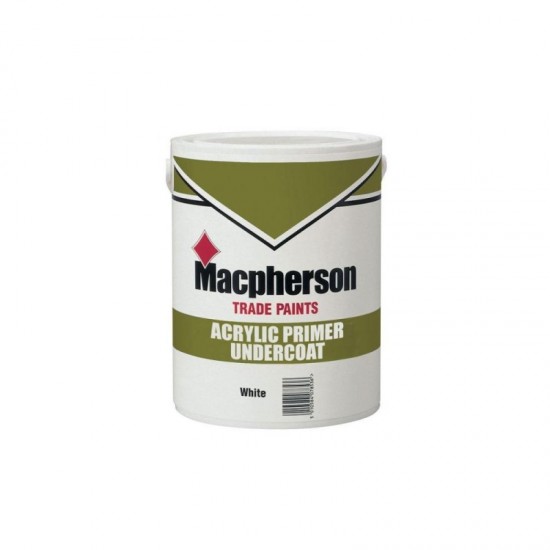 Macpherson Acrylic Primer Undercoat - White - 1L