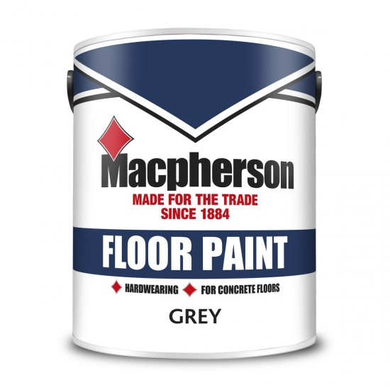 Macpherson Floor Paint - Grey - 5L
