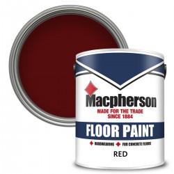 Macpherson Floor Paint - Red - 5L