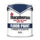 Macpherson Floor Paint - Red - 5L