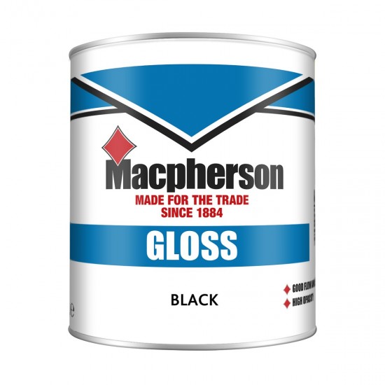 Macpherson Gloss - Black - 1L