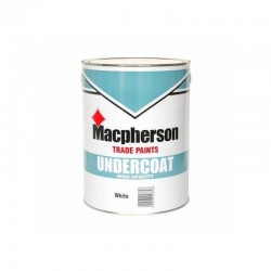 Macpherson Undercoat Paint - White - 2.5L