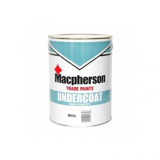 Macpherson Undercoat Paint - White - 2.5L