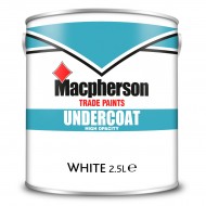 Macpherson Undercoat Paint - White - 2.5L