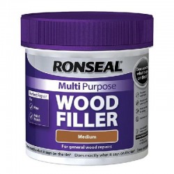 Ronseal Multi Purpose Wood Filler - Medium - 465g Tub