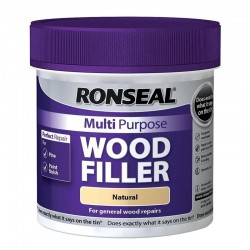 Ronseal Multi Purpose Wood Filler - Natural - 250g Tub
