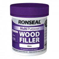 Ronseal Multi Purpose Wood Filler - White - 250g Tub