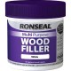 Ronseal Multi Purpose Wood Filler - White - 465g Tub