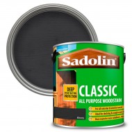 Sadolin Classic All Purpose Woodstain - Ebony - 2.5L
