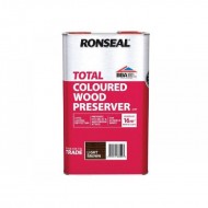 Ronseal Trade Total Wood Preserver - Light Brown - 5L