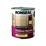 Ronseal Trade Crystal Clear Exterior - Varnish Matt - 750ml