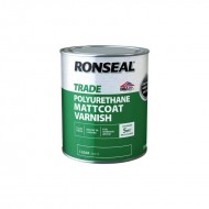 Ronseal Trade Varnish - Matt Coat - 750ml