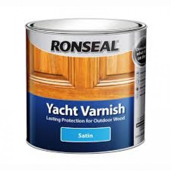 Ronseal External Yacht Varnish Satin - 1L