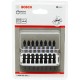 Bosch 8 Piece Impact Control Scrtewdriver Bit Set - PZ2 - 50mm