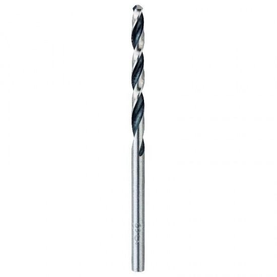 Bosch HSS PointTeQ Drill Bits - 3mm x 33mm x 61mm - Pack of 2