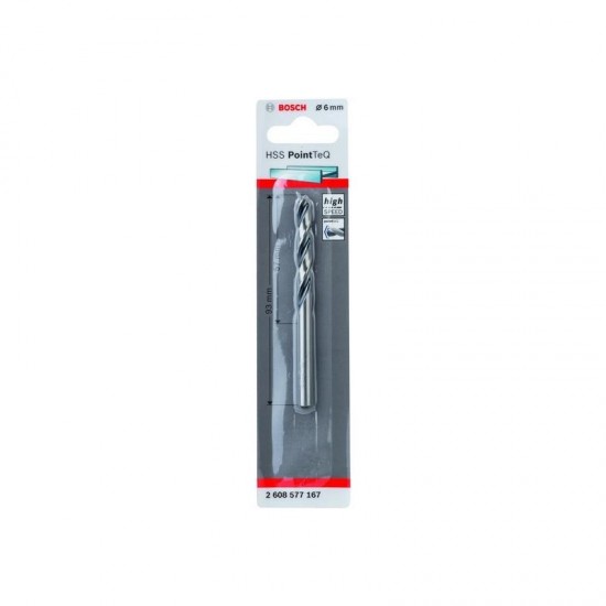 Bosch HSS PointTeQ Drill Bit - 5mm x 52mm x 86mm