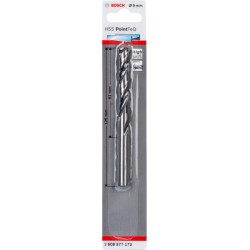 Bosch HSS PointTeQ Drill Bit - 9mm x 81mm x 125mm