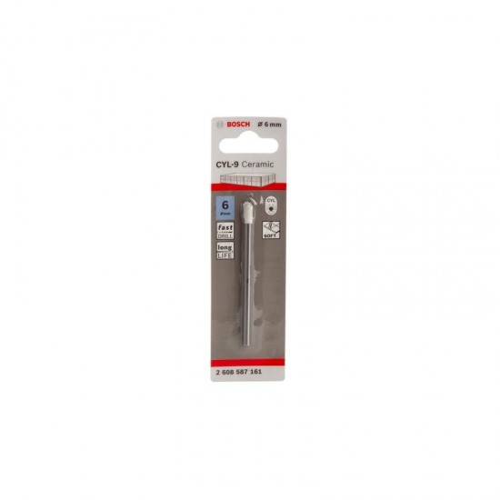 Bosch Ceramic Expert Tile Glass Drill Bit - 5mm x 70mm - CYL-9