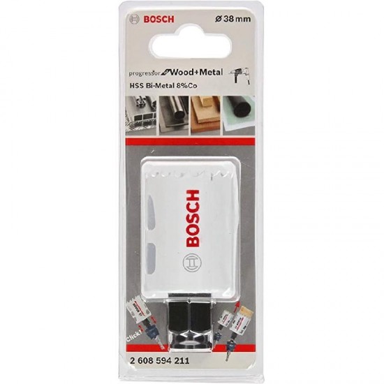 Bosch Hole Saw Cutter Bit - HSS Plastic Wood Bi-Metal - 35mm