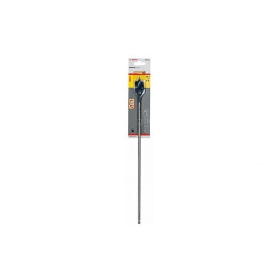 Bosch Self Cut Flat Wood Bit with Hex Shank - 400mm x 25mm