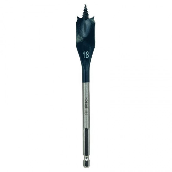 Bosch Self Cut Speed Flat Wood Bit Hex Shank - 18mm x 152mm