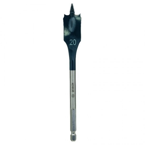 Bosch Self Cut Speed Flat Wood Bit Hex Shank - 20mm x 152mm