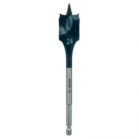 Bosch Self Cut Speed Flat Wood Bit Hex Shank - 24mm x 152mm